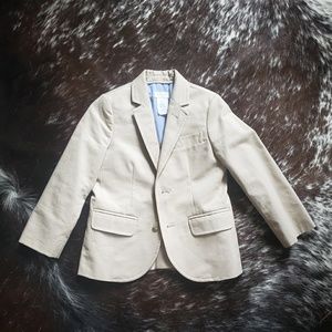 Crew cuts boys tan blazer